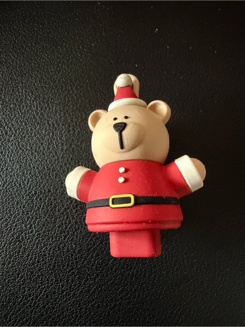 Starbucks Santa drink stopper